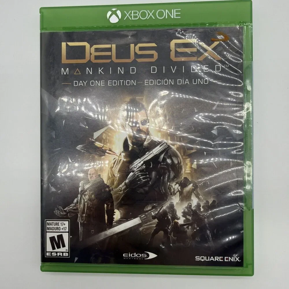 Deus Ex: Mankind Divided - Day One Edition - Microsoft Xbox One BRAND NEW